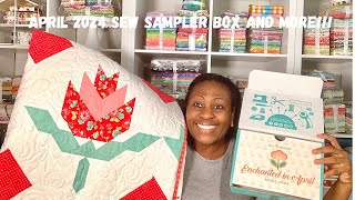 Fat Quarter Shop Sew Sampler Box April 2024 [upl. by Bouchier]