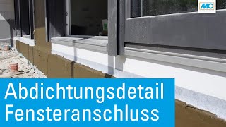 Sichere Abdichtung  Fensteranschluss mit MCFastTape FD [upl. by Armmat883]