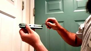 Hinge Dr review how to use guide The Hulk hinge wrench in action Fix sagging doors [upl. by Pepper761]