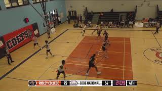 OSBA FALL SHOWCASE  RIDLEY COLLEGE vs CODE NATIONAL 092724 [upl. by Kingsley]