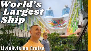 Epic Inaugural Group Cruise on the World’s Largest Ship Part 1 [upl. by Riva]