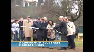 Nuova area pic nic nel comune di Pontremoli [upl. by Drof]