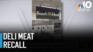 Mass stores impacted by Boars Head listeria outbreak [upl. by Dnomal]