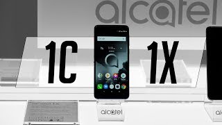 Alcatel 1C and 1X Handson Budget as budget gets [upl. by Dougald]