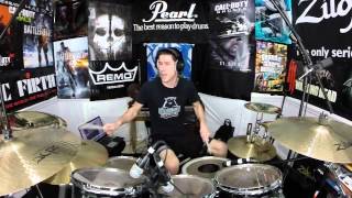 Happy  Drum Cover Drums Only amp Slow Mo  Pharrell Williams [upl. by Alegnatal]