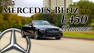 2023 Mercedes E450 Cabriolet  The Modern Classic [upl. by Elfstan]