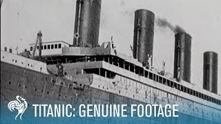 Titanic Real Footage Leaving Belfast for Disaster 19111912  British Pathé [upl. by Patrizius]