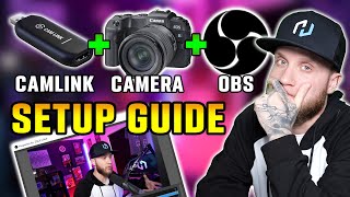 How To Setup A Camera For Streaming Or Recording With OBS With Elgato Cam Link [upl. by Leizo]