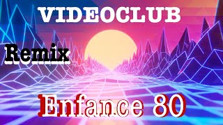 VIDEOCLUB Enfance 80  electro pop 2020 remix [upl. by Nodnarbal]