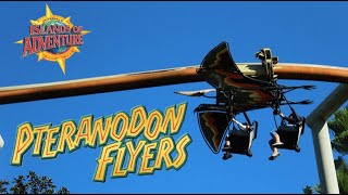 Pteranodon Flyers at Islands of Adventure Offride Footage [upl. by Faludi706]