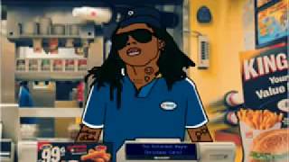 Lil Wayne Works at Burger King [upl. by Connie]