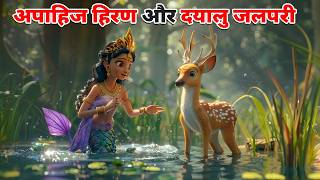 अपाहिज हिरण और दयालु जलपरी  DAYALU JALPARI KAHANI  HINDI STORIES  HINDI KAHANIYA  CARTOON STORY [upl. by Savanna866]