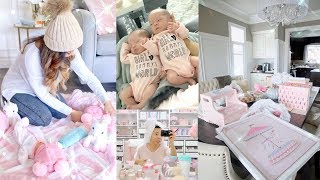 GETTING A ROUTINE TWIN LIFE👼🏻👼🏻 SLMissGlamVlogs💕 [upl. by Mirna]