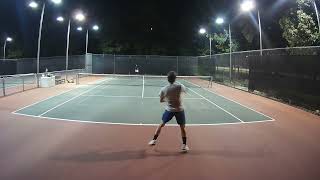 Dropper doesnt have to be perfect to be effective  Age 47  USTA 50 Tennis [upl. by Leor]