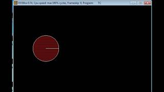 C Graphics Animation of cartoon by pieslics in Turbo C programming by Abhishek Sinha [upl. by Iain]