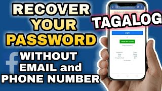 HOW TO RECOVER FACEBOOK ACCOUNT WITHOUT EMAIL AND PHONE NUMBER  Nakalimutan ang Password  TUTORIAL [upl. by Eulaliah941]