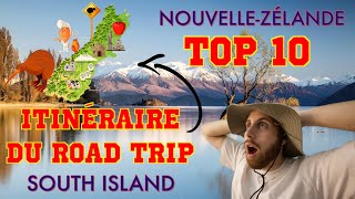 Top 10 South Island NouvelleZélande  Itinéraire du meilleur roadtrip [upl. by Acinnad7]