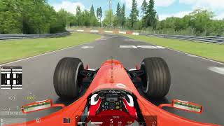 Ferrari F2004 458 Nordschleife Assetto Corsa [upl. by Neelloc640]