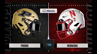 COLLEGE FOOTBALL PURDUE BOILERMAKERS VS NEBRASKA CORNHUSKERS FULL GAME [upl. by Einavoj]