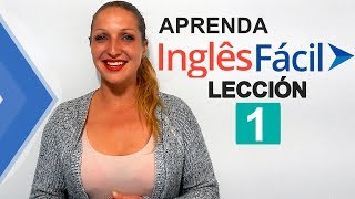 Curso De Ingles 🇺🇸 Lección 1 Aprenda INGLÉS FÁCIL✔ [upl. by Kristian]