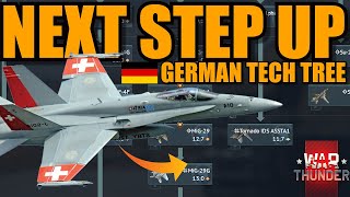 WHAT is the NEXT TOP TIER JET to come in EACH LINE of the GERMAN TECH TREE  War Thunder [upl. by Aggappe]