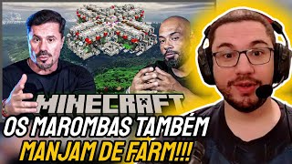 BALESTRIN E CARIANI AS MELHORES FARMS DE XP E FERRO NO MINECRAFT  BB100 Games  WOLFXP90 REACT [upl. by Streetman]