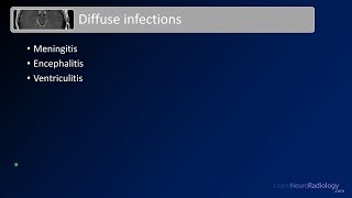 Intracranial infections  2  Diffuse Infections [upl. by Berkly]