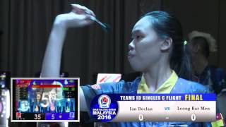 DARTSLIVE OPEN 2016 MALAYSIA TEAMS ID SINGLES C FLIGHT FINAL [upl. by Warthman]