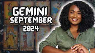 Gemini September 2024 Prepare Yourself For A Breakthrough Gemini Tarot Reading 🔮 [upl. by Pegma363]