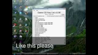 Download Game Cd Key List 380 and 390 for free [upl. by Aiciles]