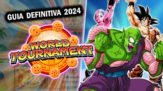 MEJORES EQUIPOS Y TIERS Guia del World Tournament 2024  DBZ Dokkan Battle [upl. by Aisanat]