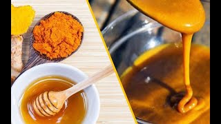 Amestecul de aur  Turmeric cu miere  un antibiotic natural extrem de puternic [upl. by Mchugh]