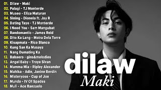 Dilaw  Maki  Palagi  TJ Monterde  New OPM Trending Songs 2024  OPM Tagalog Song Playlist [upl. by Abihsot760]