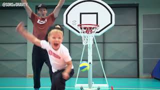 Father and son trickshots  Sons of Gravity [upl. by Kobe]