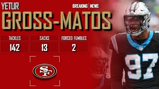 SAN FRANCISCO 49ERS Yetur GrossMatos ᴴᴰ [upl. by Hsetih]