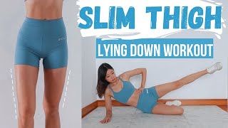 20 min SLIM INNER amp OUTER THIGH Lying Down Exercises Only  Emi [upl. by Mcclimans]