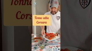 Tonno in padella ricettadelgiorno perte cagliarifood food asmr cucinasarda cucinarepesce [upl. by Tugman]