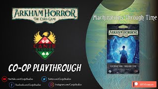 Canje Plays Arkham Horror LCG  Machinations Through Time CoOp  TTS [upl. by Sax]