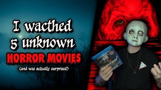 I Watched 5 Horror Movies I Had Never Heard Of Before And Wasnt Disappointed [upl. by Aenad]