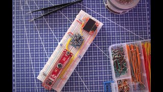 Building a Pedometer with PIC18F57Q43 BNO055 and OLED Display–Step 1 [upl. by Helbona844]