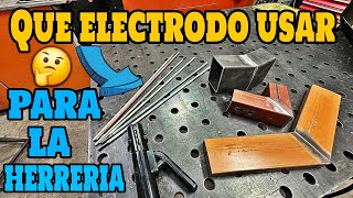 🤔 Que ELECTRODO usar para INICIAR en la HERRERÍA y QUE AMPERAJE USAR 🔥 [upl. by Schafer709]