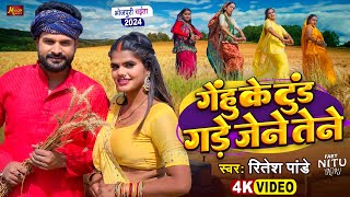 ViralVideo  चईता  गेंहू के टुंड गड़े जेने तेने  Ritesh Pandey  Gade Jene Tene  Bhojpuri Song [upl. by Rawden806]