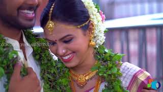 ACTRESS Sonu Satheesh Ajay Wedding Highlight 2017 [upl. by Gnouv]