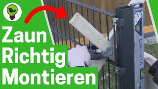 Doppelstabmattenzaun Montage ✅ ULTIMATIVE ANLEITUNG Wie Doppelstabzaun Aufstellen amp Einbetonieren [upl. by Lyndsie]