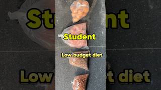 Low budget diet for studentreels food shorts [upl. by Brenza969]