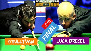 LIVE🎱  Ronnie OSullivan vs Luca Brecel  Riyadh World Masters Snooker 2024 Final  Snooker Live [upl. by Cigam397]