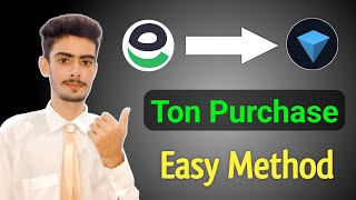 How To Buy TON Coin From Easypaisa Jazzcash  How to Buy Ton On Tonkeeper [upl. by Sanferd]