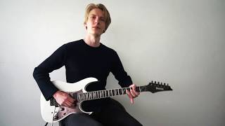 Megadeth  Tornado Of Souls  Cover  Frederik Bang [upl. by Amluz]