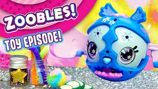 Zoobles Ultimate Sleepover  Pop Your World  Toy Pretend Play for Kids [upl. by Belmonte32]