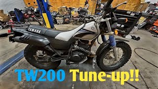 Yamaha TW200 OE Carburetor Rebuild Install and Tuneup [upl. by Erskine]